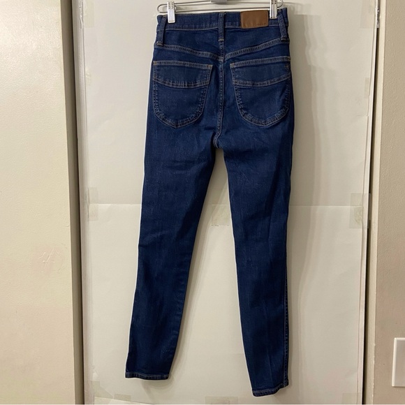 Madewell 10" High-Rise Skinny Crop Jeans Exposed Zip Edition 25 - Picture 7 of 11